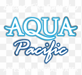Aqua Pacific Natural Fijian Mineral Water - Calligraphy Png,Fiji Water Png