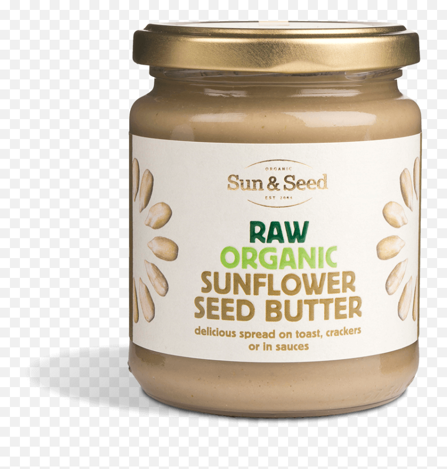 Organic Sunflower Seed Butter 250g U2014 Sun U0026 - Raw Sunflower Seed Butter Png,Butter Png