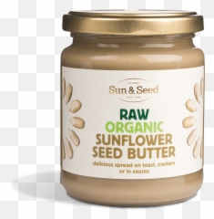 Organic Sunflower Seed Butter 250g U2014 Sun U0026 - Raw Sunflower Seed Butter Png,Butter Png