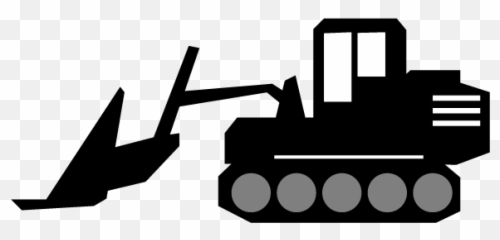 Heavy Machinery Clip Art Construction Bulldozer Image - Heavy Equipment Vector Png,Bulldozer Png