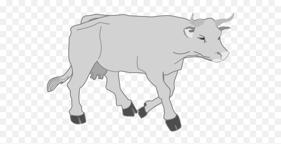 Gray Walking Cow Png Clip Arts For Web - Clip Arts Free Png Animated Walking Cow,Cow Clipart Png