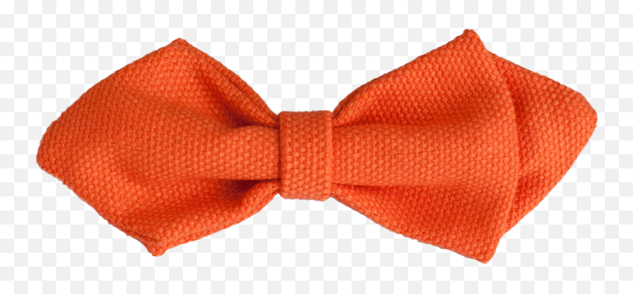Bright Orange Bow Tie Png Transparent
