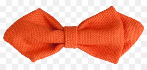 Bright Orange Bow Tie Png Transparent