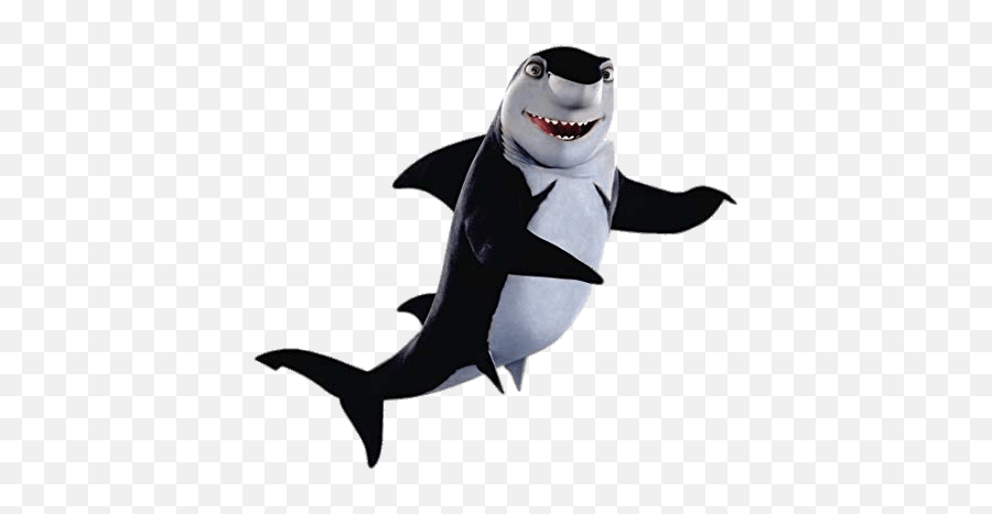 Shark Tale Character Lenny The Transparent Png - Stickpng Shark From Shark Tale,Hammerhead Shark Png