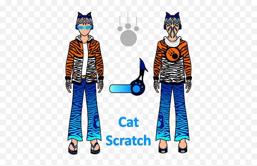 My Summer Set Designs 3 - Archiv S4 League Standing Around Png,Scratch Cat Png
