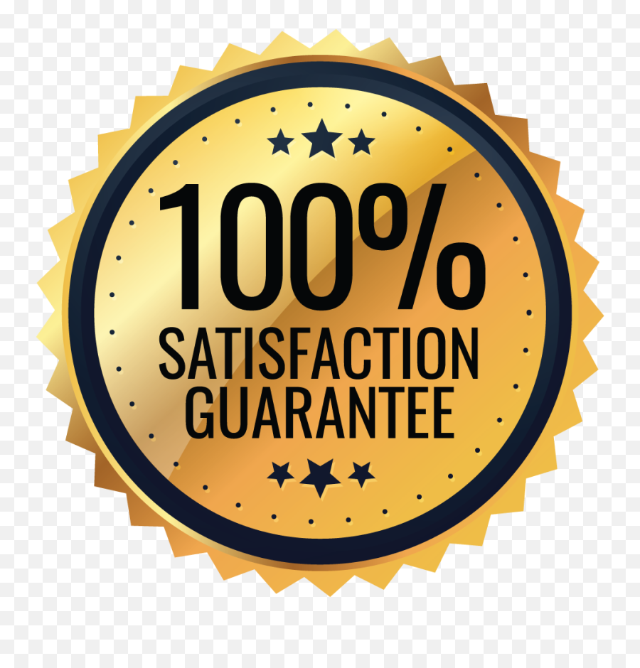 100 Satisfaction Guarantee Png - 100 Satisfaction Dot,Satisfaction Guaranteed Png