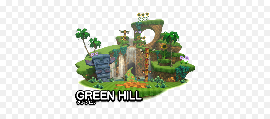 Green Hill - Sonic Generations All Stages Png,Sonic Generations Logo