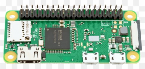 Raspberry Pi Zero Wh - Raspberry Pi Wh Png,Raspberry Pi Png