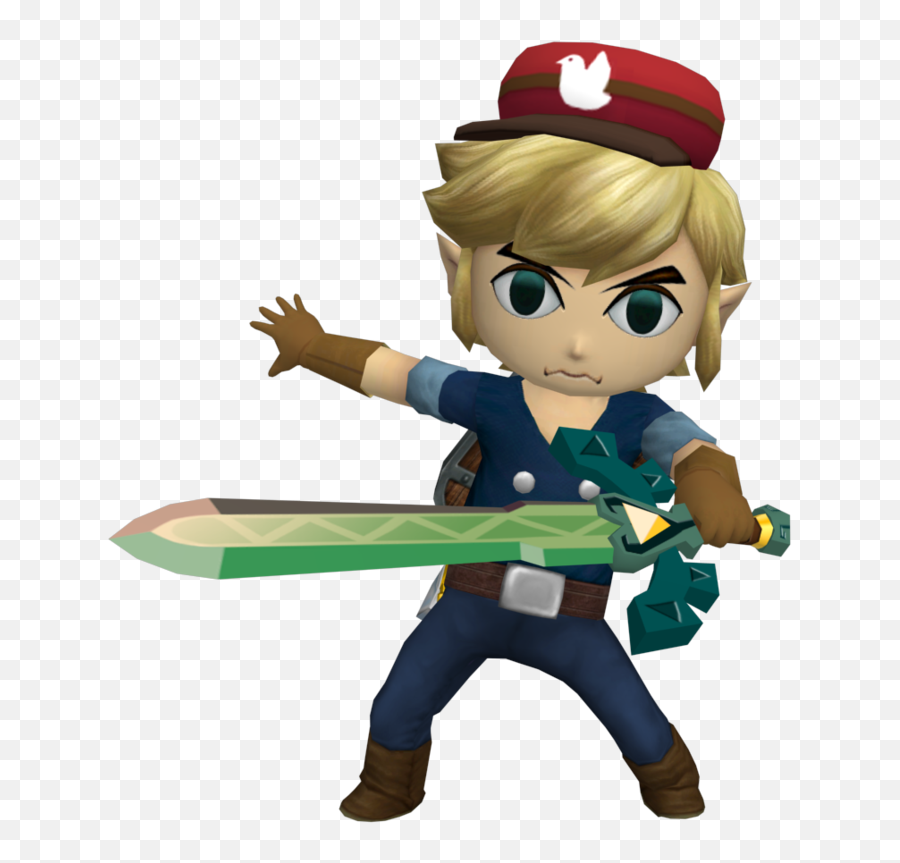 Legend Of Zelda Spirit Tracks Link - Loz Spirit Tracks Link The Legend Of Spirit Tracks Png,Toon Link Png