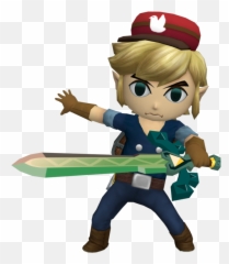 Legend Of Zelda Spirit Tracks Link - Loz Spirit Tracks Link The Legend Of Spirit Tracks Png,Toon Link Png