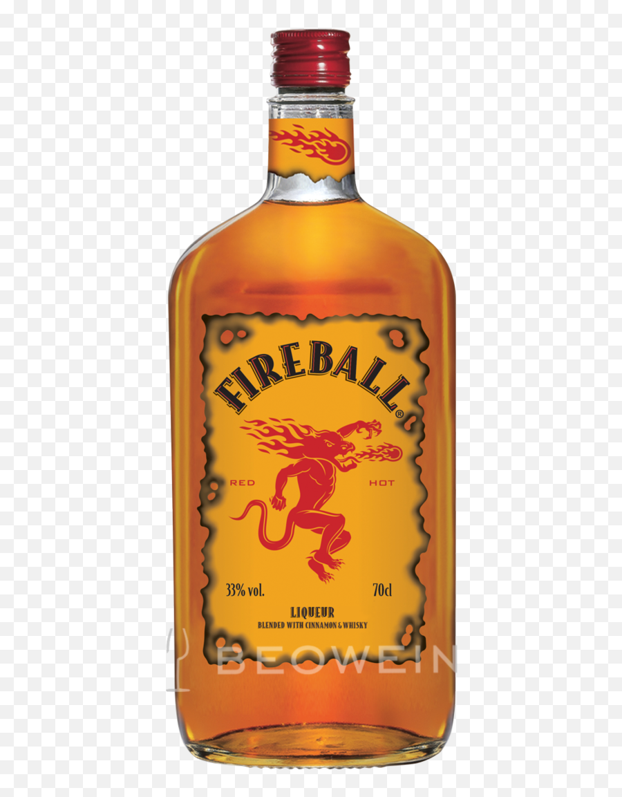 Fireball Whisky Cinnamon Liqueur 0 7 L - Fireball Cinnamon Whisky Png,Fireball Whiskey Png