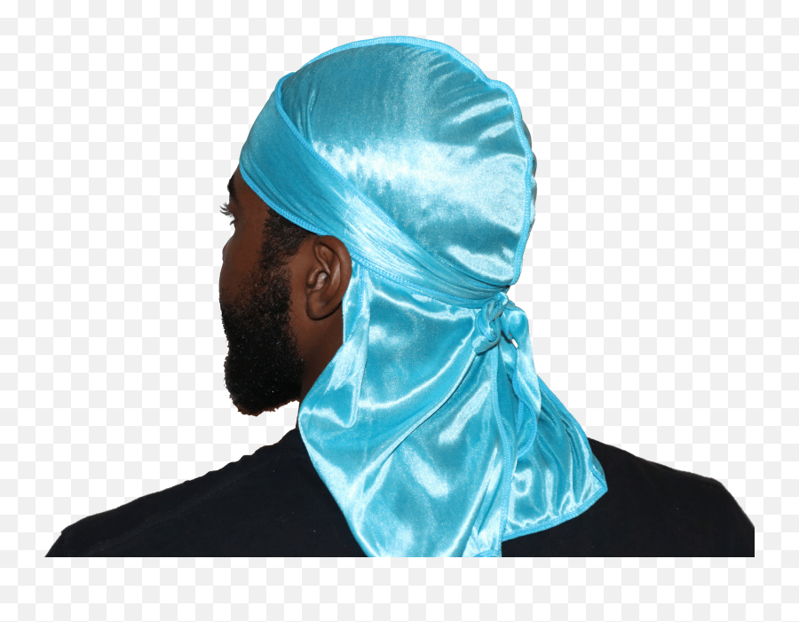 3wp Aqua Blue Silky Du - Rag Traditional Png,Durag Png