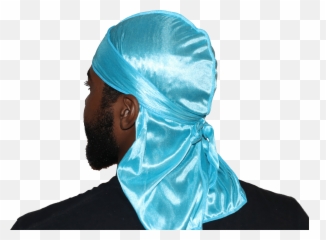 3wp Aqua Blue Silky Du - Rag Traditional Png,Durag Png