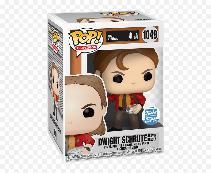 Authentic Dwight Schrute As Pam Beesly - Dwight Schrute As Pam Beesly Funko Pop Png,Dwight Schrute Transparent