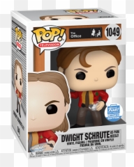 Authentic Dwight Schrute As Pam Beesly - Dwight Schrute As Pam Beesly Funko Pop Png,Dwight Schrute Transparent
