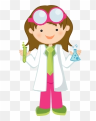 Scientist Clipart Png - Girl Scientist Clipart,Bill Nye Png