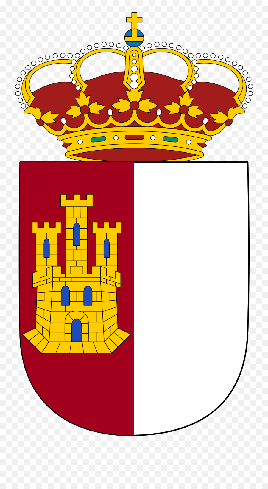 Coat Of Arms Castilla - Castilla La Mancha Coat Of Arms Png,Mancha Png