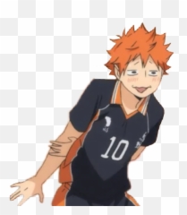 Hinata Haikyuu Shoyo Sticker - Hinata Shoyo Picsart Png,Hinata Transparent