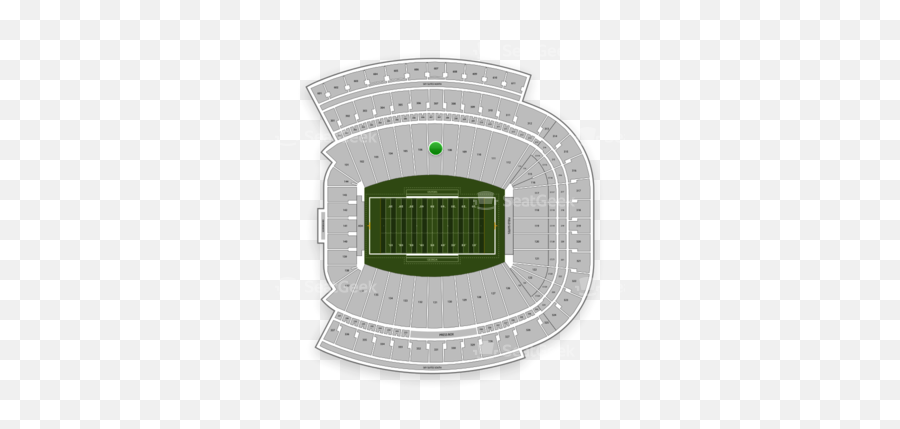 Sanford Stadium Section 107 Seat Views Seatgeek - Buffalo Bills Png,Georgia Bulldogs Png