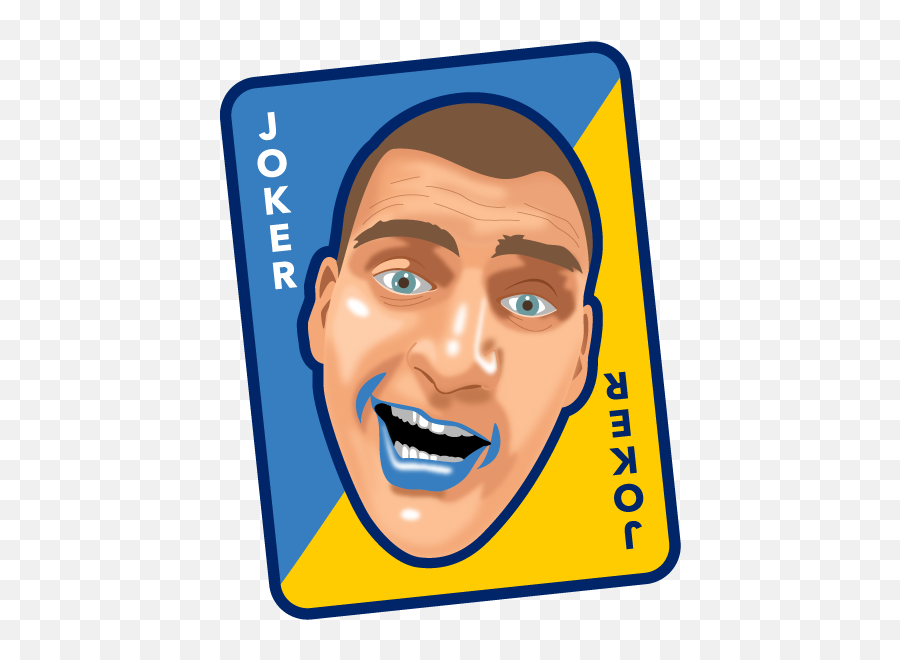 Nikola Jokic Aka The Joker Denver Nuggets Kobe - Happy Png,Denver Nuggets Logo Png