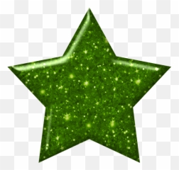 Green Glitter Star Cliparts Msr - 7 Blue Icon Full Christmas Png
