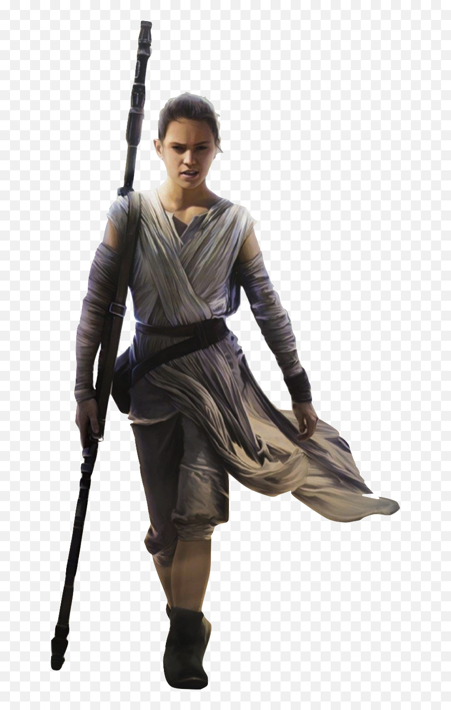 Png Rey Star Wars Daisy Ridley The Last Jedi Force - Rey Costume Force Awakens,Ridley Png