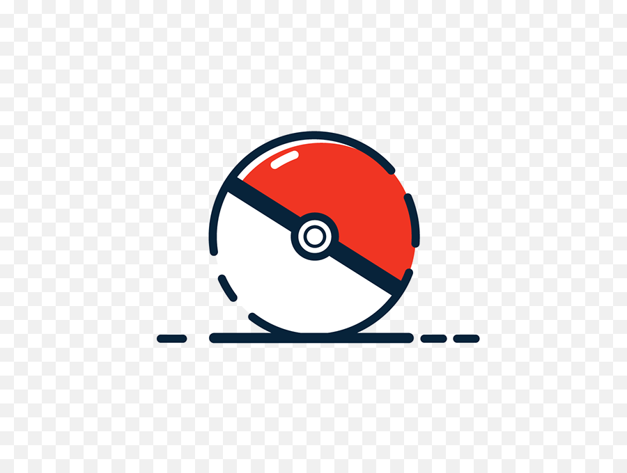 Pokémon - Outline Pokeball Poké Ball Full Size Png Circle,Pokemon Ball Png