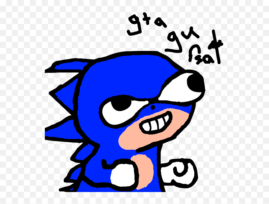 Download Sanic - Fsjal Template Full Size Png Image Pngkit,Sanic Png