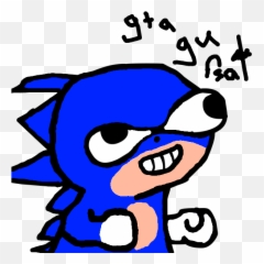 Download Sanic - Fsjal Template Full Size Png Image Pngkit,Sanic Png