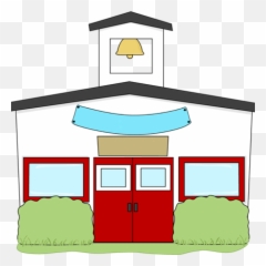 Open House School Clip Art Clipart - Transparent Background School Clipart Png,Open House Png