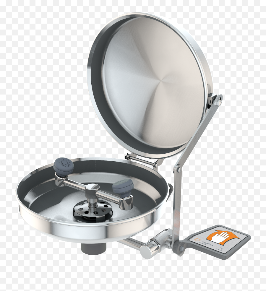 Guardian G1814bc Eyewash Wall Mounted Stainless Steel Bowl And Cover - Guardian G1814bc Png,Eye Wash Icon
