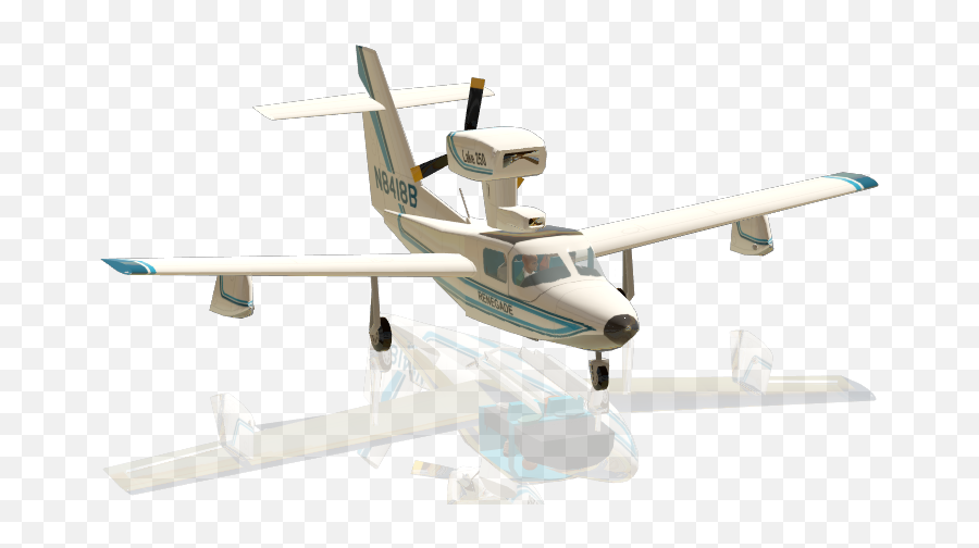 Lake Aircraft La - 250 Renegade General Aviation Xplane Lake Renegade 250 3d Model Png,Renegade Icon