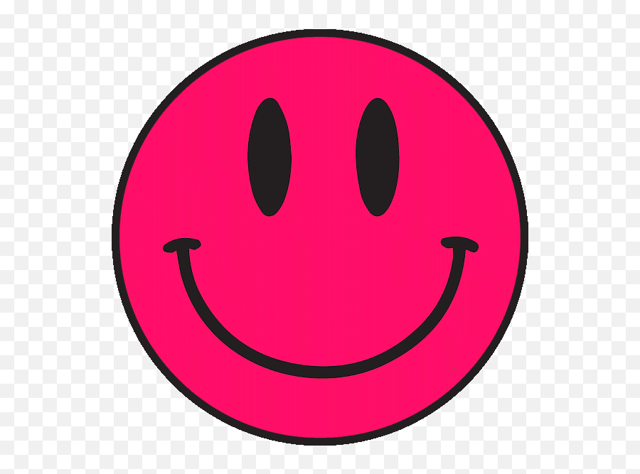 Pin - Masz Pink Happy Face Clipart Png,Smiley Face Black Icon Transparent