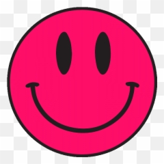 Pin - MASZ Pink Happy Face Clipart png