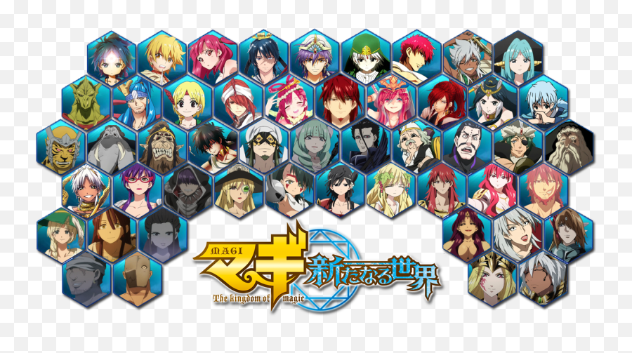 Magi Character Select Screen Photoshop - The Labyrinth Of Magic Png,Magi Icon