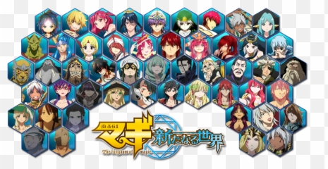Magi Character Select Screen Photoshop - The Labyrinth Of Magic Png,Magi Icon
