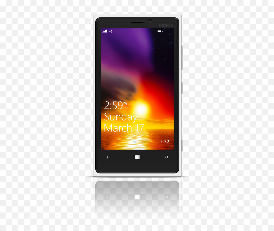 Infinite Sunset Wallpaper For 854x480 Mobile Devices - Nokia Lumia 920 Png,Nokia Lumia Icon ?????