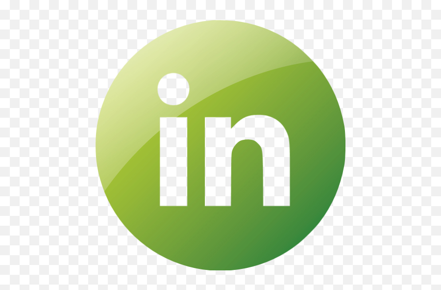 Web 2 Green Linkedin 4 Icon - Dot Png,Linkedin.com Icon