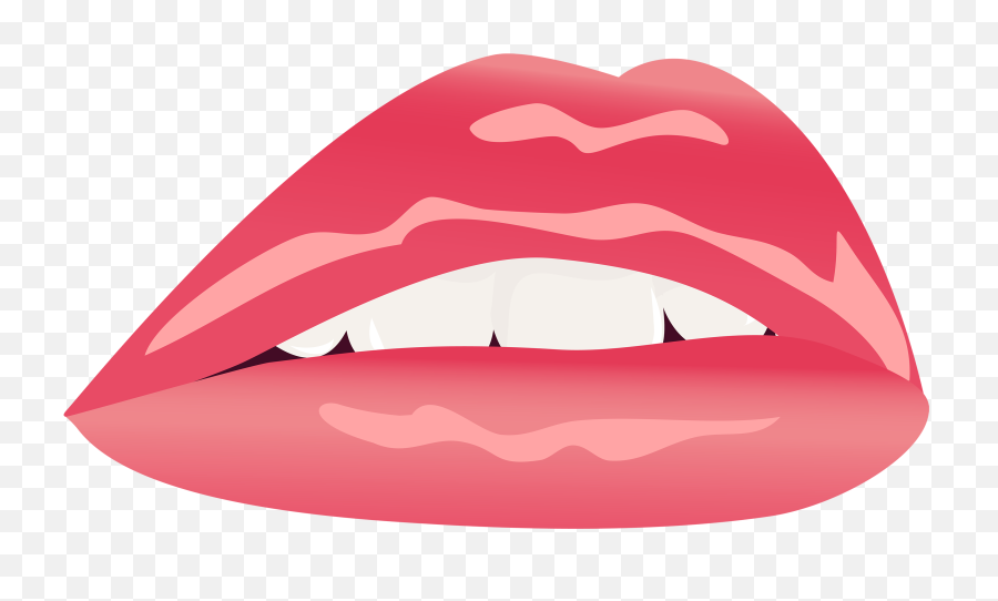 Download Hd Red Lips Png Clipart Image - Lip Transparent Png Portable Network Graphics,Pink Lips Png