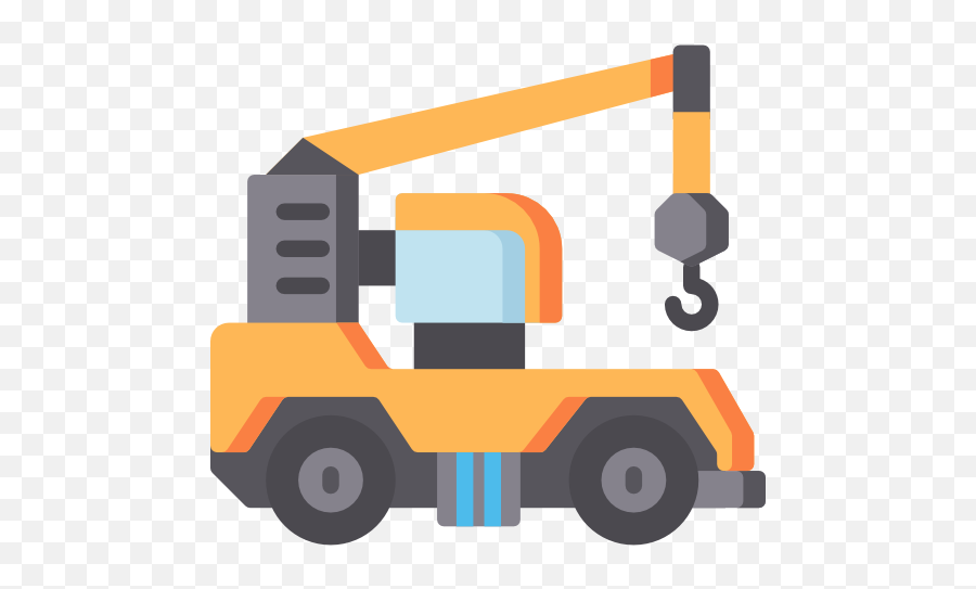 Crane Truck - Free Transport Icons Vertical Png,Icon 500