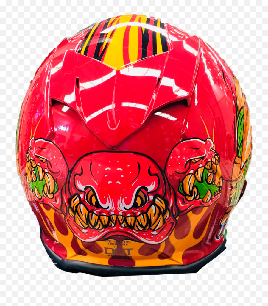 Casco Immortale Alien S Rojo Brillante Skui - 1400arp2 Png,Icon Airframe Pro Brozak