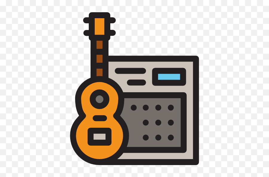 Guitar - Free Music Icons Png,Sound Board Icon