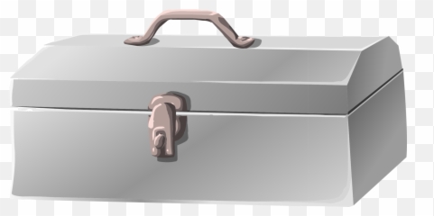 Library Of Metal Box Graphic Stock Png Files Clipart - Grey Toolbox,Tool Box Png
