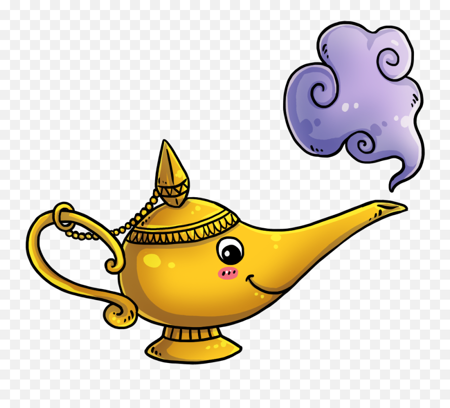 Genie Cliparts Download Free Clip Art - Cartoon Aladdin Magic Lamp Png,Genie Png