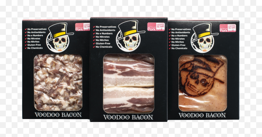 Stockists U2013 Voodoo Bacon - Chocolate Png,Bacon Transparent Background