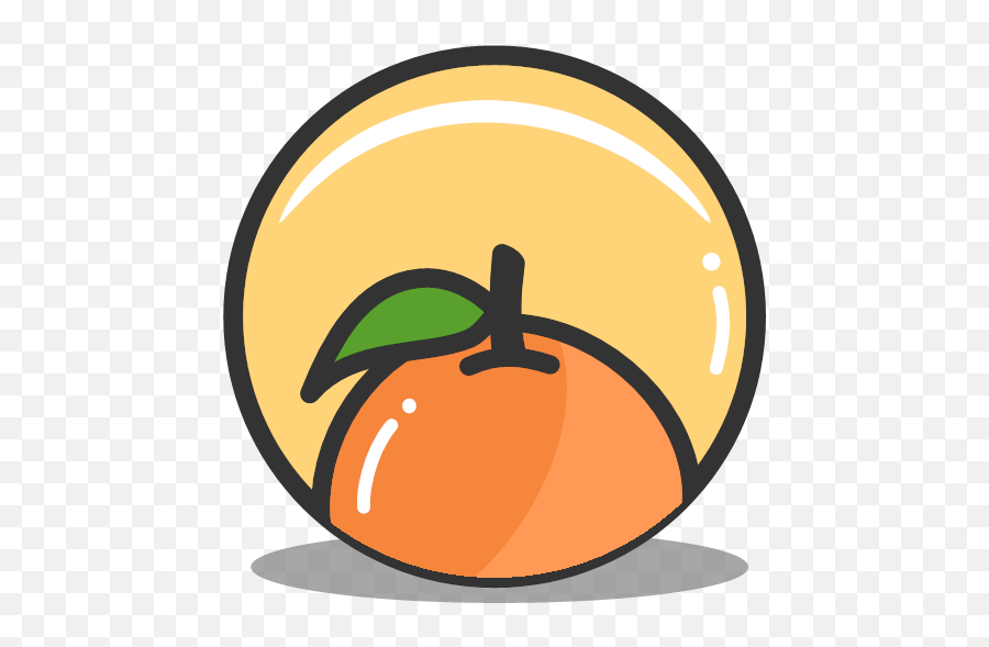 Food Health Nutrition Orange Icon Png Circle