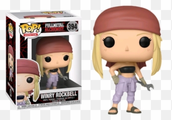Fullmetal Alchemist Winry Rockbell Pop Vinyl Figure 394 - Funko Pop Winry Rockbell Png,Fullmetal Alchemist Png