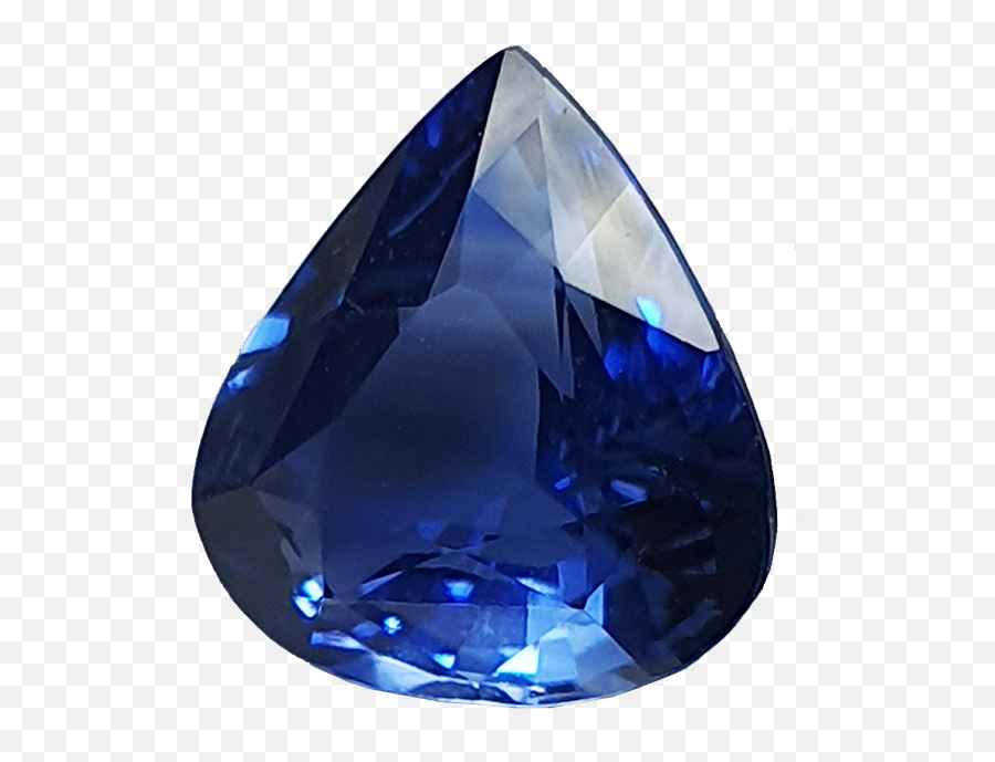 Pear Shape Blue Sapphire Png