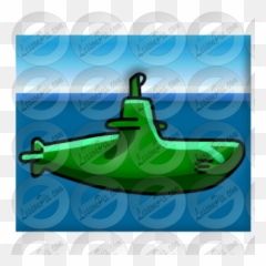 Lessonpix Mobile - Illustration Png,Submarine Png