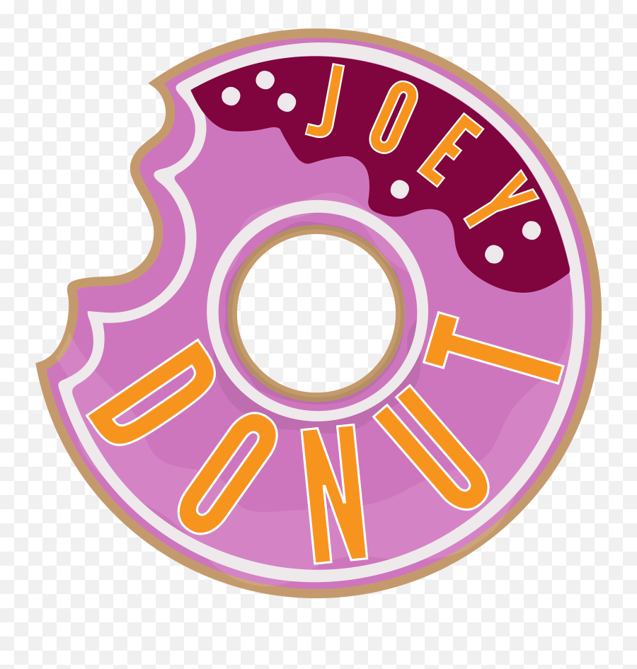 Joey Donut Logo Steemit - Doughnut Png,Donut Logo